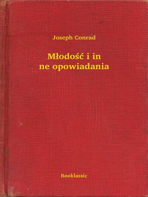 cover image of Młodość i inne opowiadania